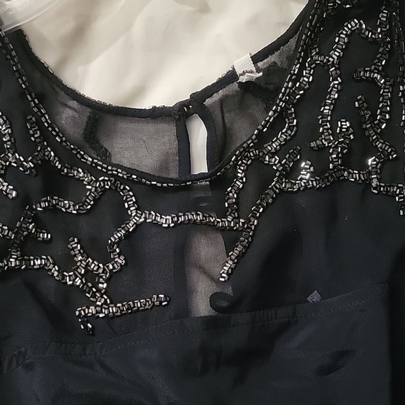 Beautiful willow and clay beaded blouse sleeveless - Picture 2 of 4